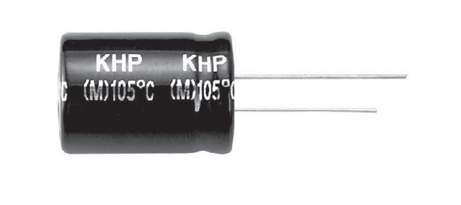 33uF 100V KHP 10x9mm (KHP-100V330MG090-Koshin) (електролітичний конденсатор)