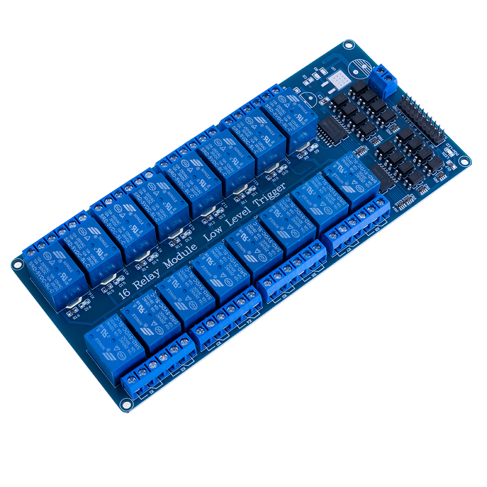 Модуль реле 16 каналів для Arduino 5VDC