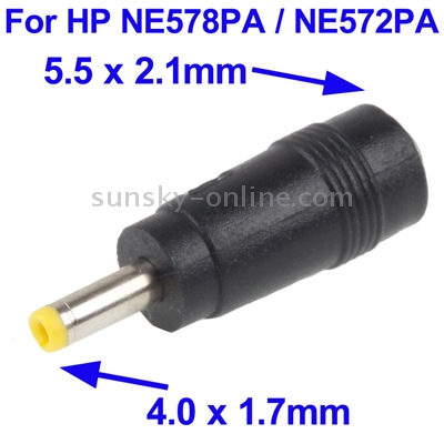 4,0 х 1,7 мм перехідник для HP NE578PA / NE572PA