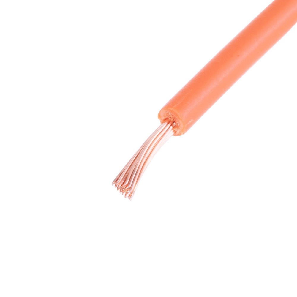 Провід багатожильний 0.5mm² (20AWG, 16xD0.20mm) помаранчевий Провід багатожильний 0.5mm² (20AWG, 16xD0.20mm) помаранчевий