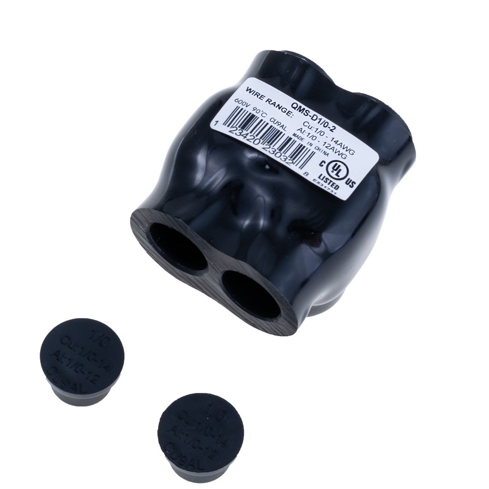 Ізольваний з'єднувач для проводів двопортовий, 1/0 AWG - 14 AWG, ITC-102D-1/0AWG Ізольваний з'єднувач для проводів двопортовий, 1/0 AWG - 14 AWG, ITC-102D-1/0AWG