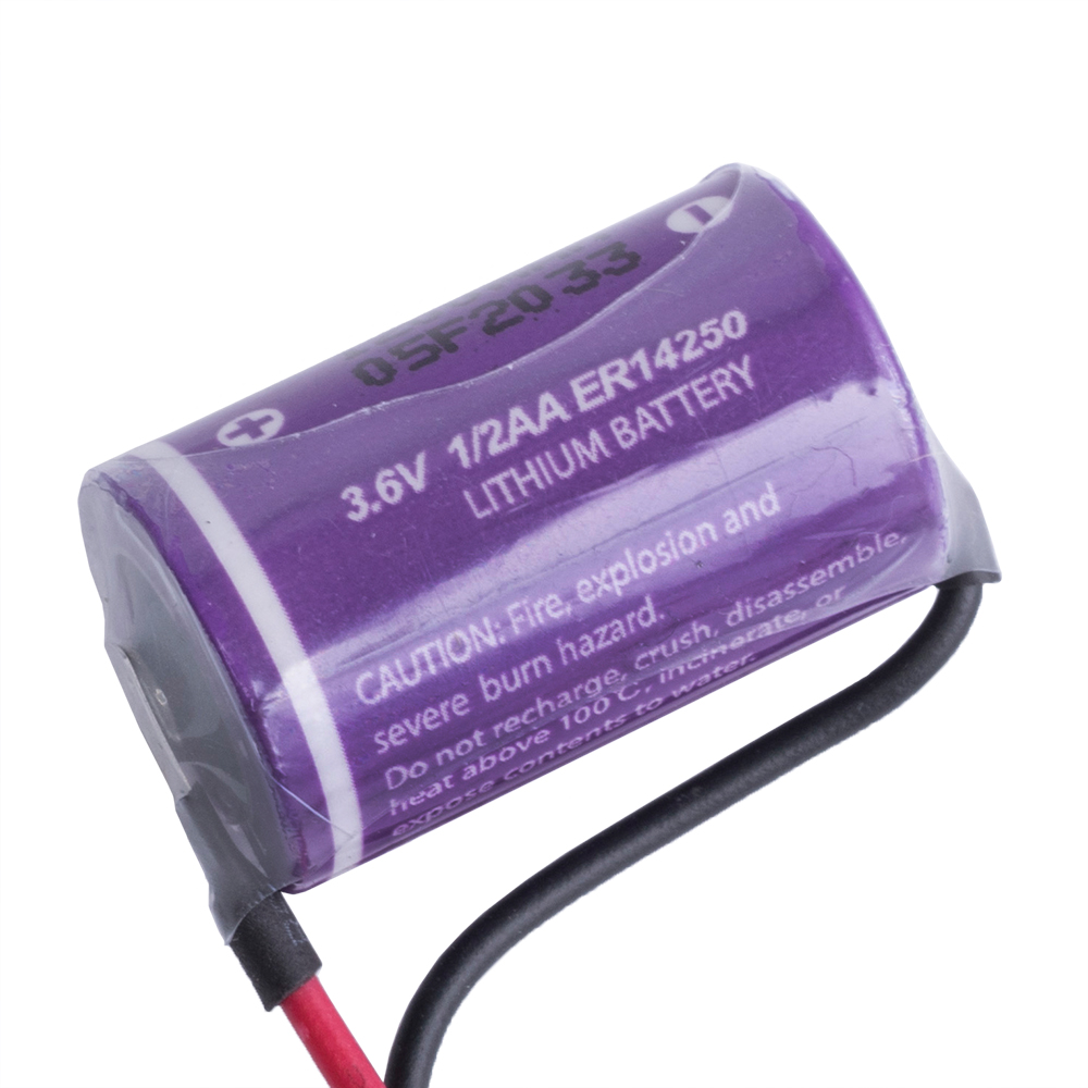 Батарейка 1/2AA літієва 3,6V 1шт. PKCELL ER14250 wire + XH-2P