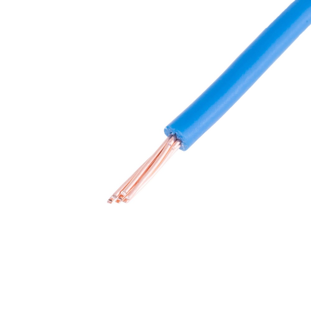 Провід багатожильний 1.5mm² (16AWG, 7xD0.52mm) синій