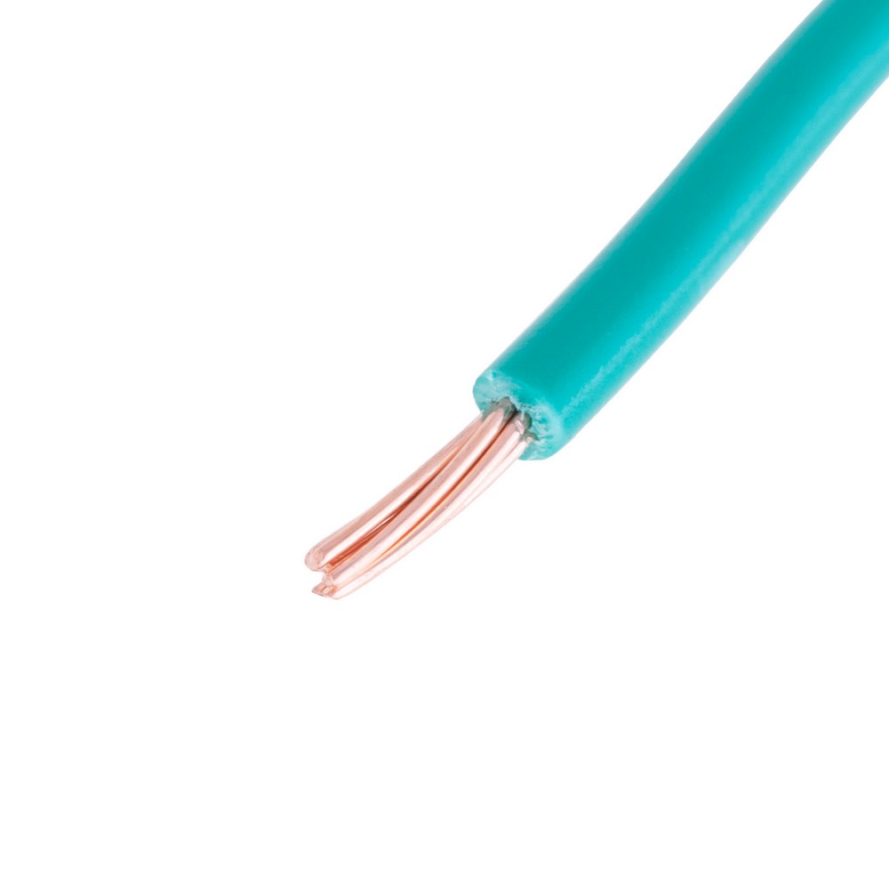 Провід багатожильний 1.5mm² (16AWG, 7xD0.52mm) зелений