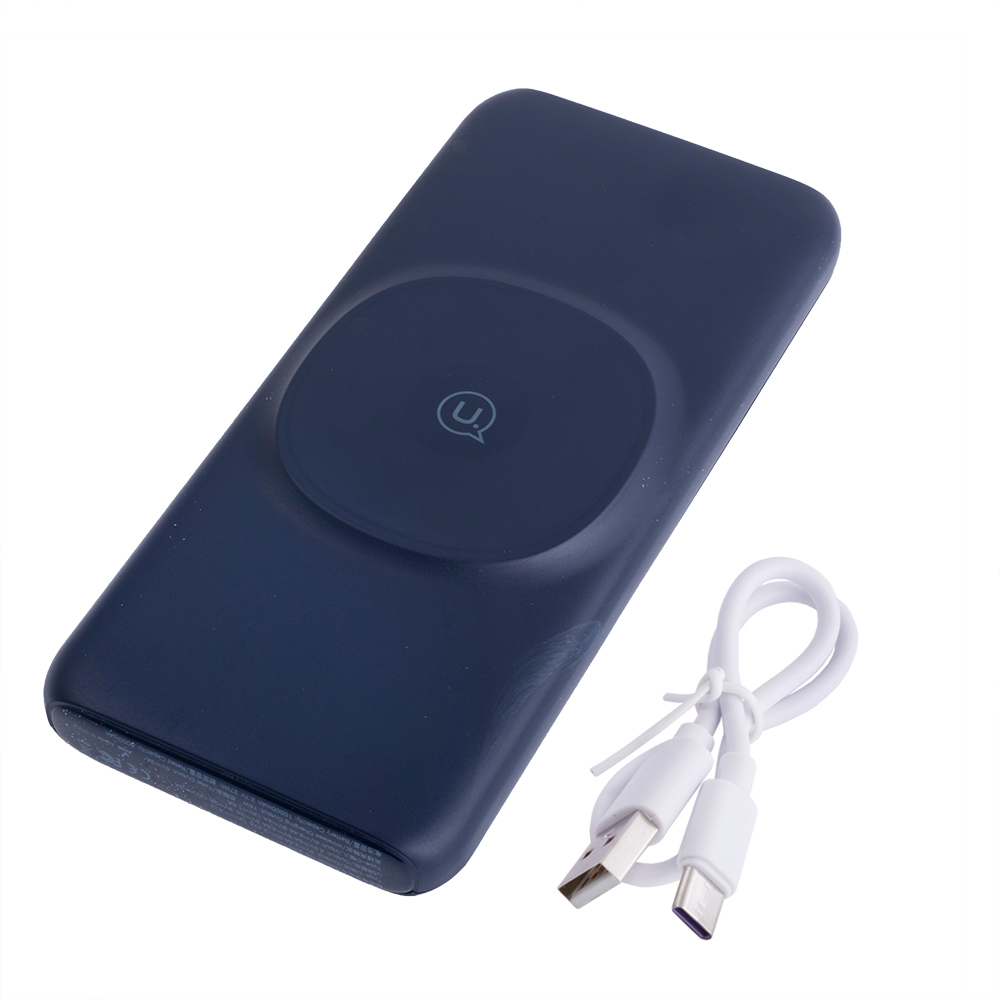 Power Bank 10000mAh 37Wh (Rated Capacity: 6000mAh) US-CD171 PB62 QC3.0+PD 20W синій (USAMS)