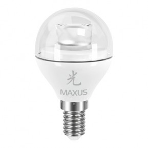 1-LED-431 Лампа светодиодная, Е14, 4 Вт (теплый белый 3000К)