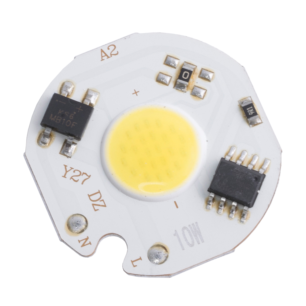 Світлодіод 10W, білий холодний 10W AC220V COB Opto