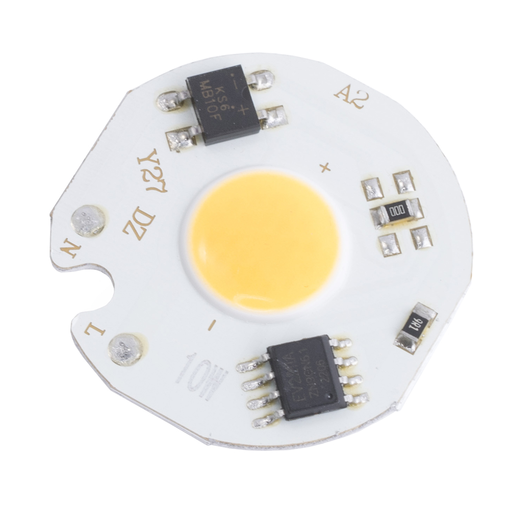 Світлодіод 10W, білий теплий AC220V COB Opto