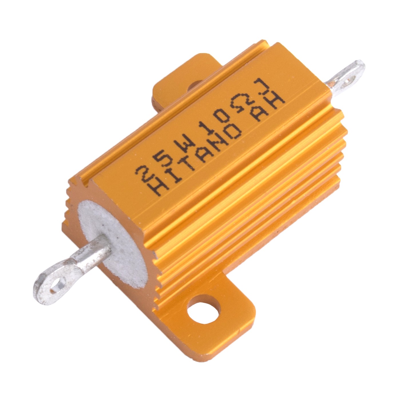 10 Ohm 25W 5% (AH25WJ-10R-Hitano) 10 Ohm 25W 5% (AH25WJ-10R-Hitano)
