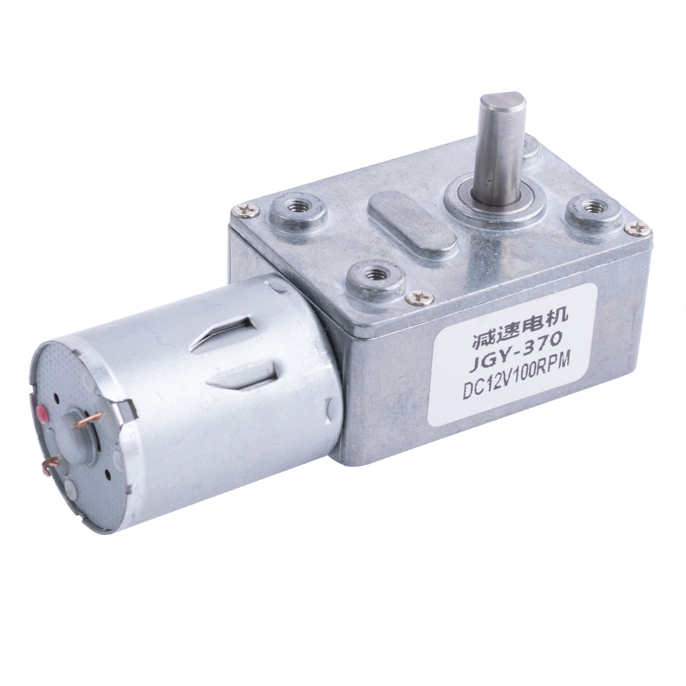 Мотор із редуктором 100 об/хв (JGY370-46/32 - 100rpm/12V)