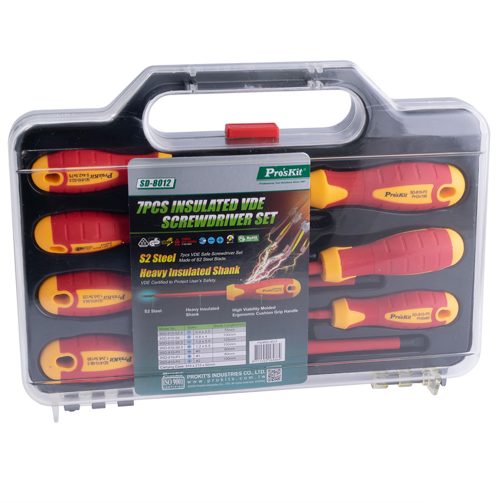 Набір викруток 1000 В Pro'sKit SD-8012