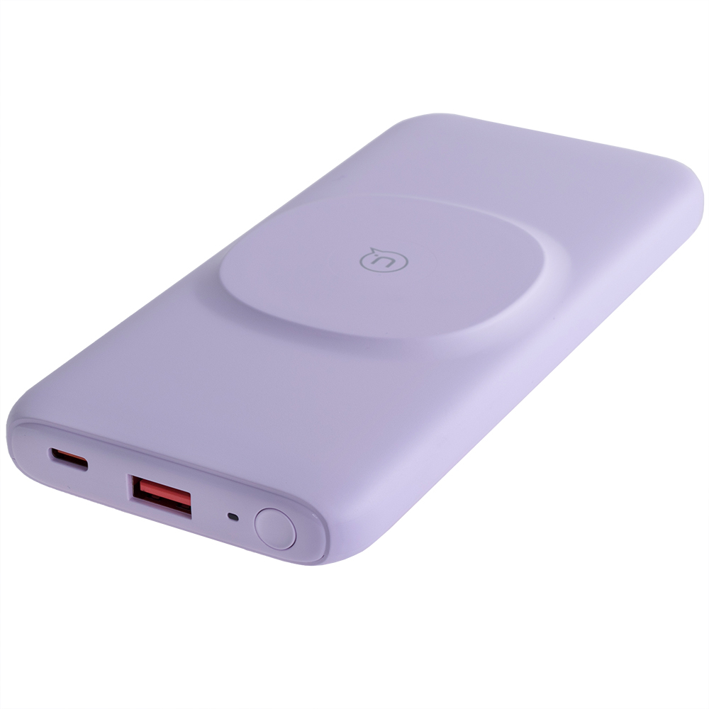 Power Bank 10000mAh 37Wh (Rated Capacity: 6000mAh) US-CD171 PB62 QC3.0+PD 20W рожевий (USAMS)