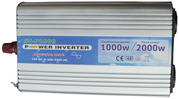 Інвертор NV-P 1000Вт 12В-220В, Чиста синусоїда Інвертор NV-P 1000Вт 12В-220В, Чиста синусоїда