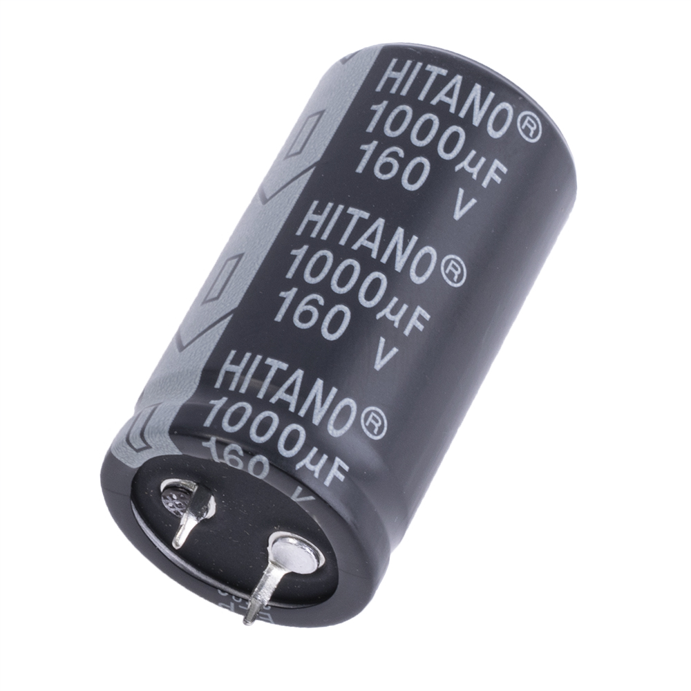 1000uF 160V ELP 25x45mm (ELP102M2CBA-Hitano) (електролітичний конденсатор)