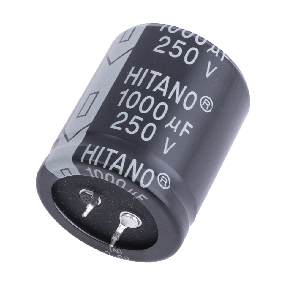 1000uF 250V ELP 35x40mm (ELP102M2EBB-Hitano) (електролітичний конденсатор)