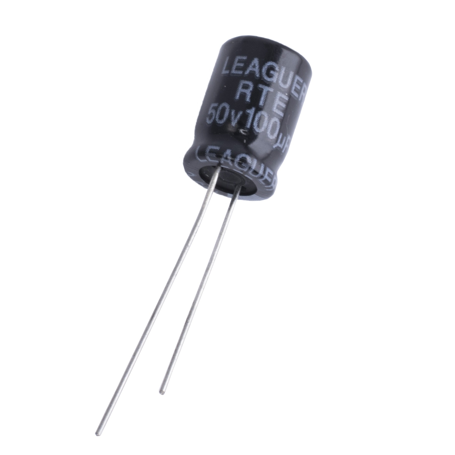 100uF 50V RTE 8x12mm (low esr) (RTE1H101M0812-LEAGUER) (електролітичний конденсатор низькоімпедансний) 100uF 50V RTE 8x12mm (low esr) (RTE1H101M0812-LEAGUER) (електролітичний конденсатор низькоімпедансний)