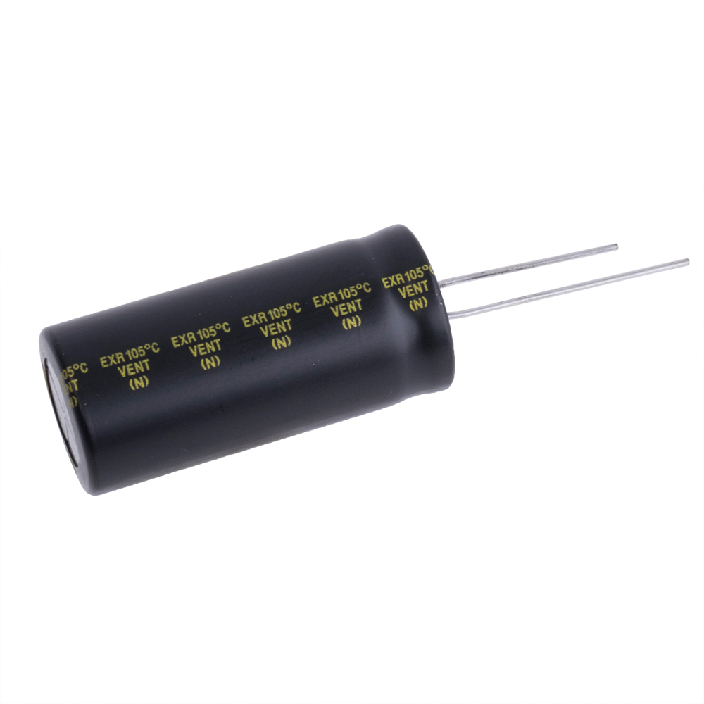 100uF 400V EXR 18x41mm (low imp.) (EXR101M2GB-Hitano) (електролітичний конденсатор низькоімпедансний)