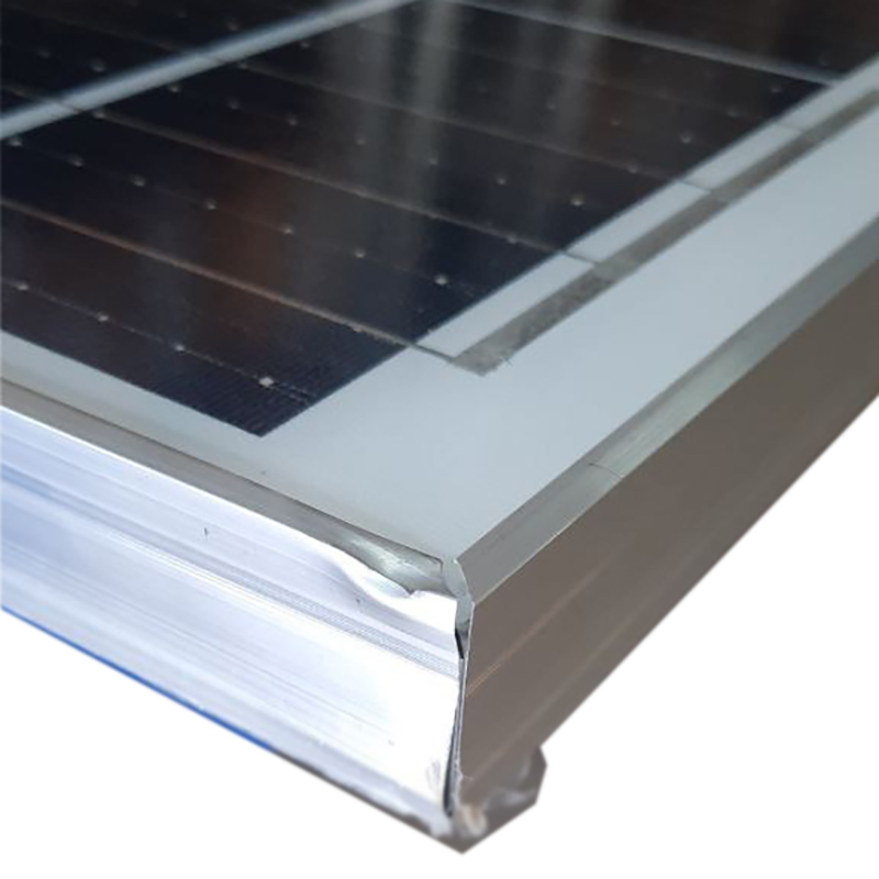 Сонячна батарея, 100Вт/18В (монокристалічна) Demuda. Уцінка: пошкоджена рамка