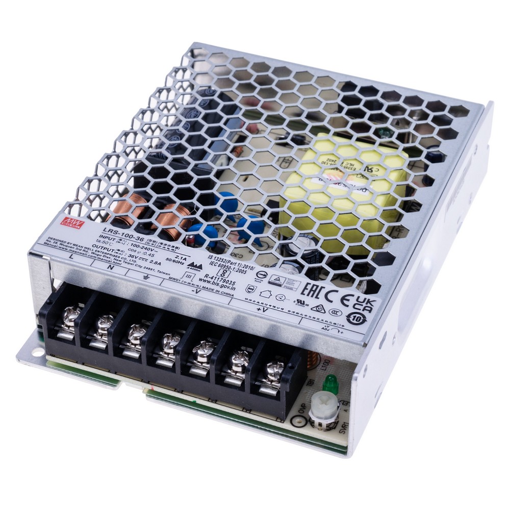 Блок живлення що вбудовується 100W 36V LRS-100-36