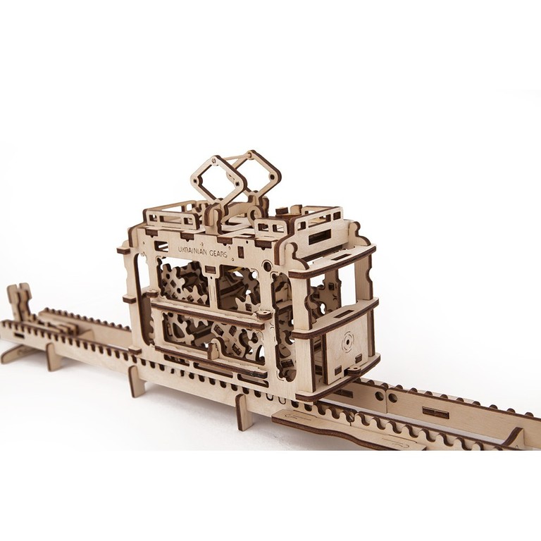 Механічний 3D пазл "Модель Трамвай з рейками