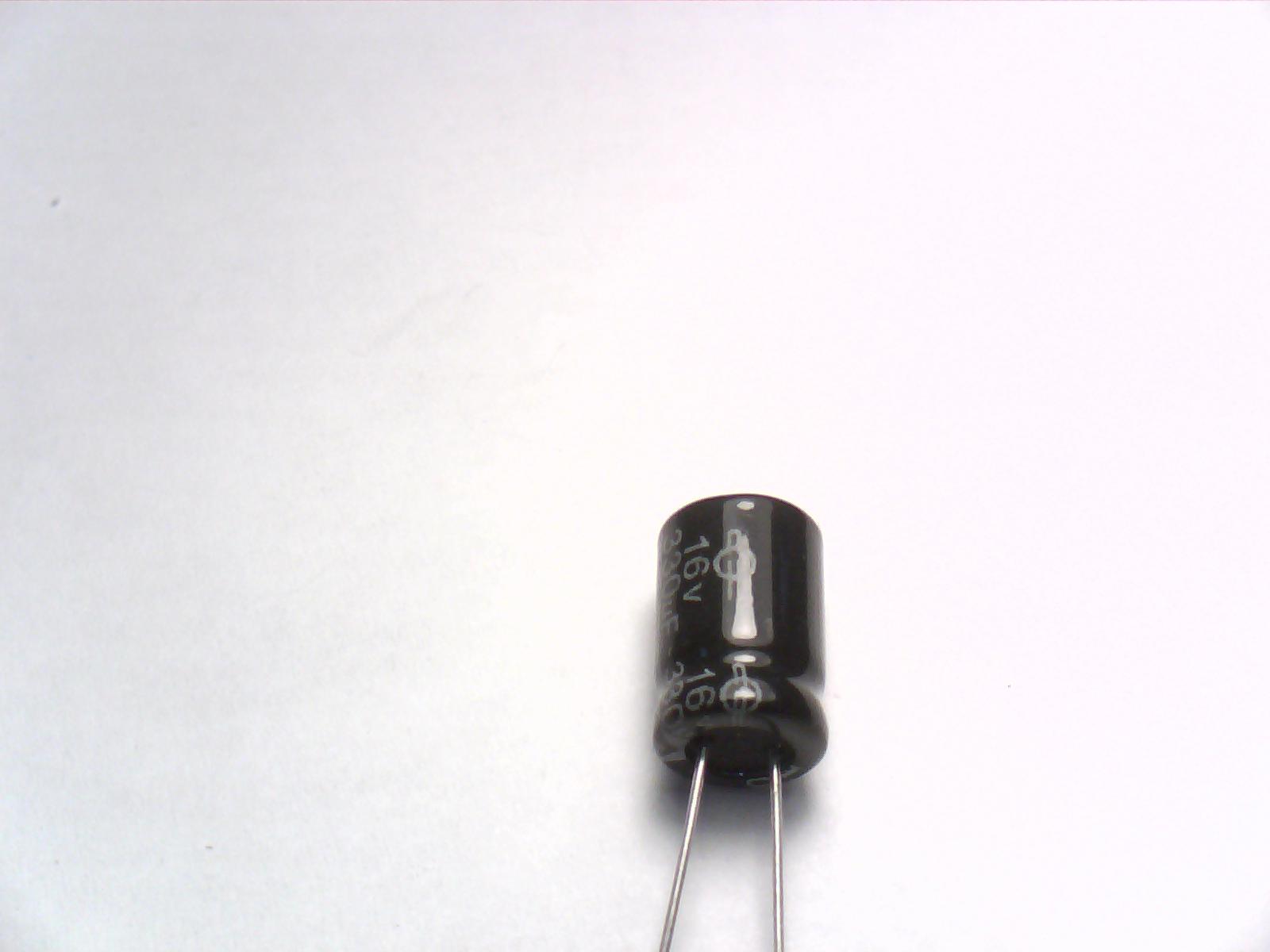 330uF 16V 8x12mm (електролітичний конденсатор) 330uF 16V 8x12mm (електролітичний конденсатор)