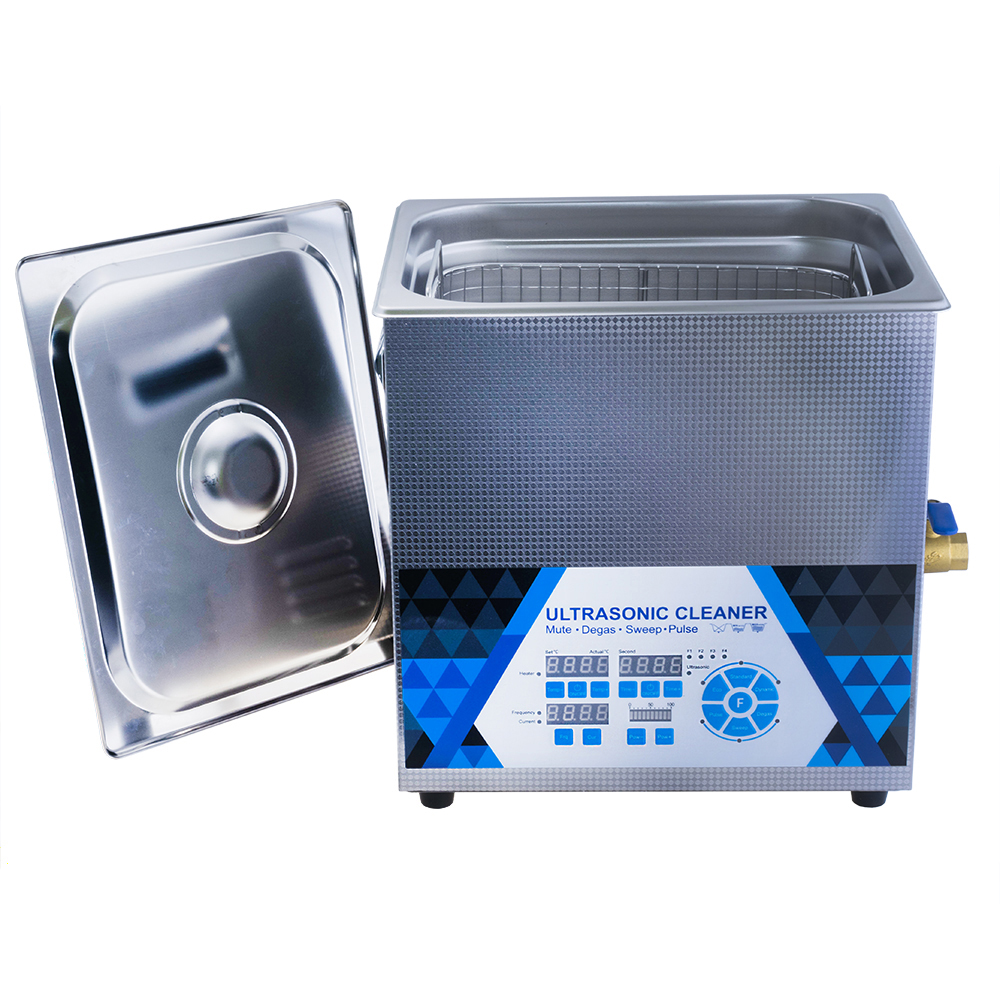 Ультразвуковий очищувач-ванна 10л 200Вт / 40кГц з підігрівом 300Вт (GL0410 – Granbo)