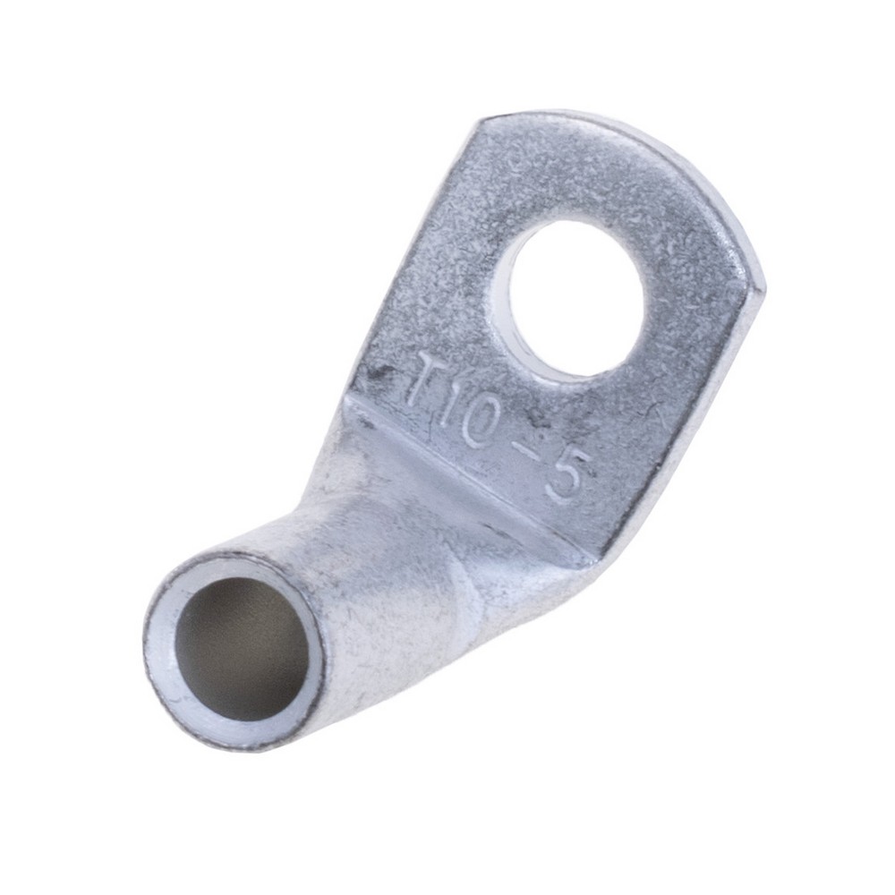 Кабельний наконечник кільцевий, кутовий, луджена мідь на провід 10 mm², M5, LT10-5 Кабельний наконечник кільцевий, кутовий, луджена мідь на провід 10 mm², M5, LT10-5