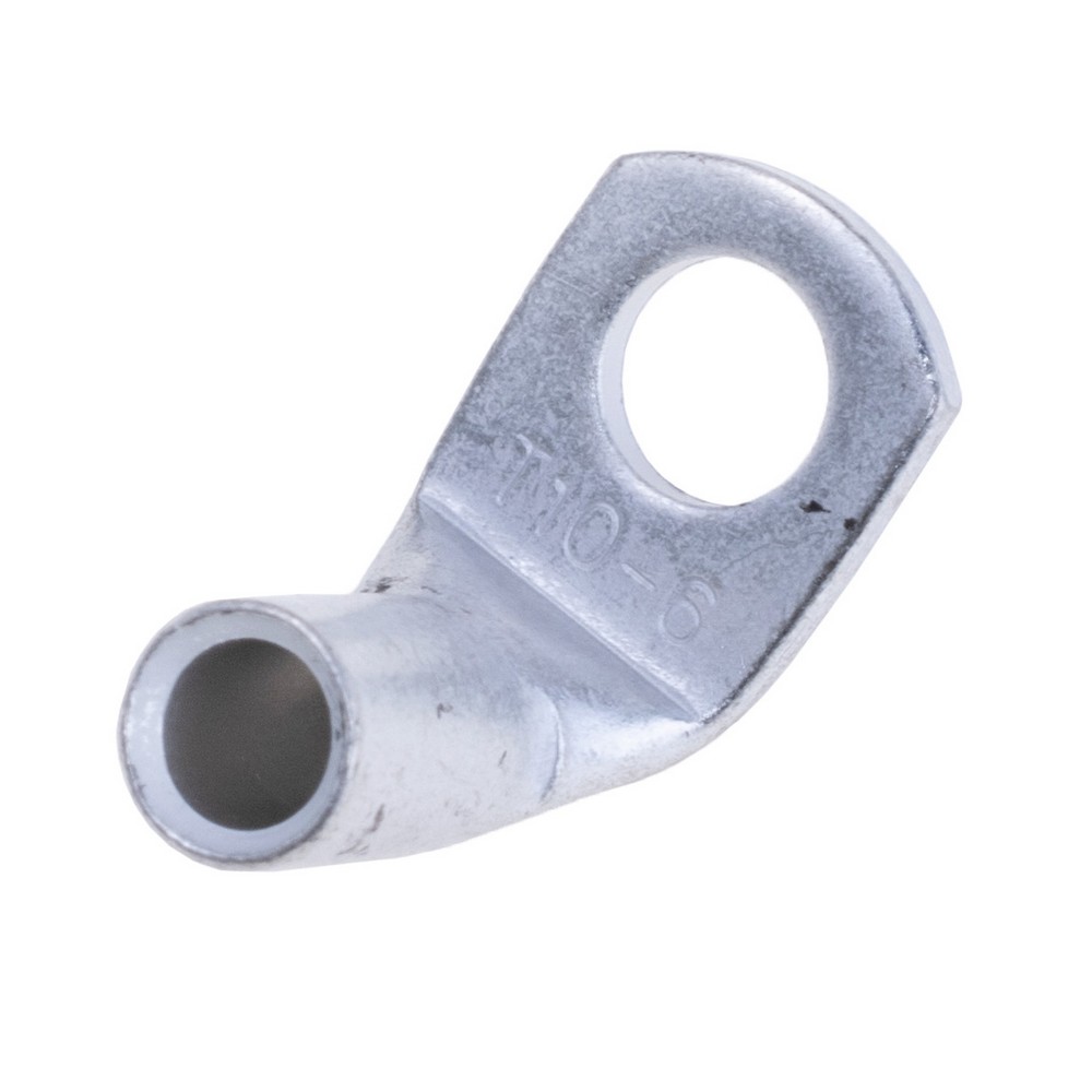 Кабельний наконечник кільцевий, кутовий, луджена мідь на провід 10 mm², M6, LT10-6 Кабельний наконечник кільцевий, кутовий, луджена мідь на провід 10 mm², M6, LT10-6