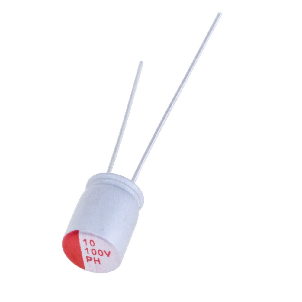 10uF 100V 6,3x8, HED1-PH-100V106M 6.3x8, полімерний
