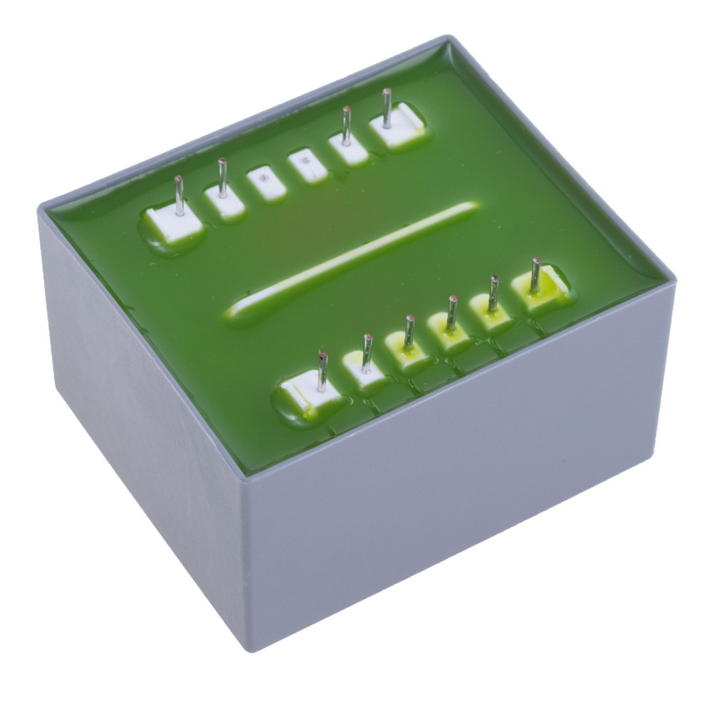 Трансформатор залитий 10VA, 2х12 V, TEZ10/D230/12-12V BREVE TUFVASSONS