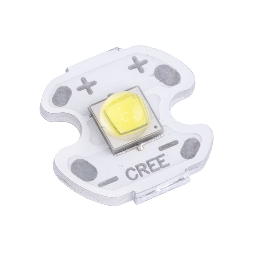 Світлодіод 10W, білий холодний (6500K) крапля 5х5mm, біла підкладка 16мм Світлодіод 10W, білий холодний (6500K) крапля 5х5mm, біла підкладка 16мм
