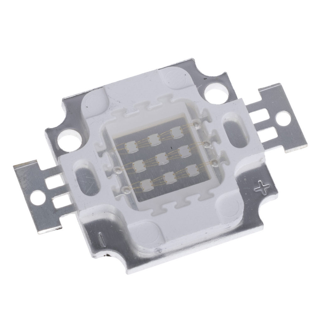 Світлодіод ультрафіолетовий 20x20mm, 10W UV LED 395nm Opto