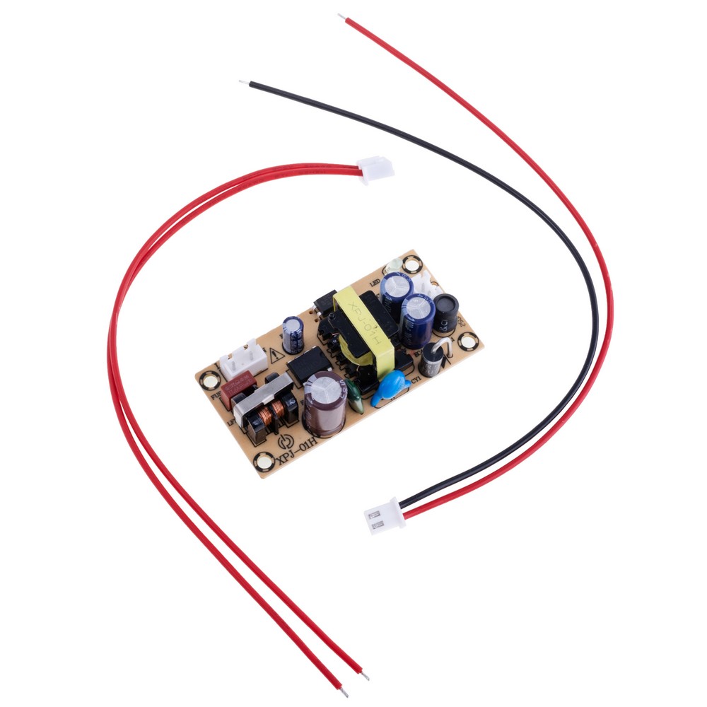 Драйвер для світлодіодів 10W без корпуса, DC 5V @ 2A, AC 180-240V, 65x33x21mm Драйвер для світлодіодів 10W без корпуса, DC 5V @ 2A, AC 180-240V, 65x33x21mm