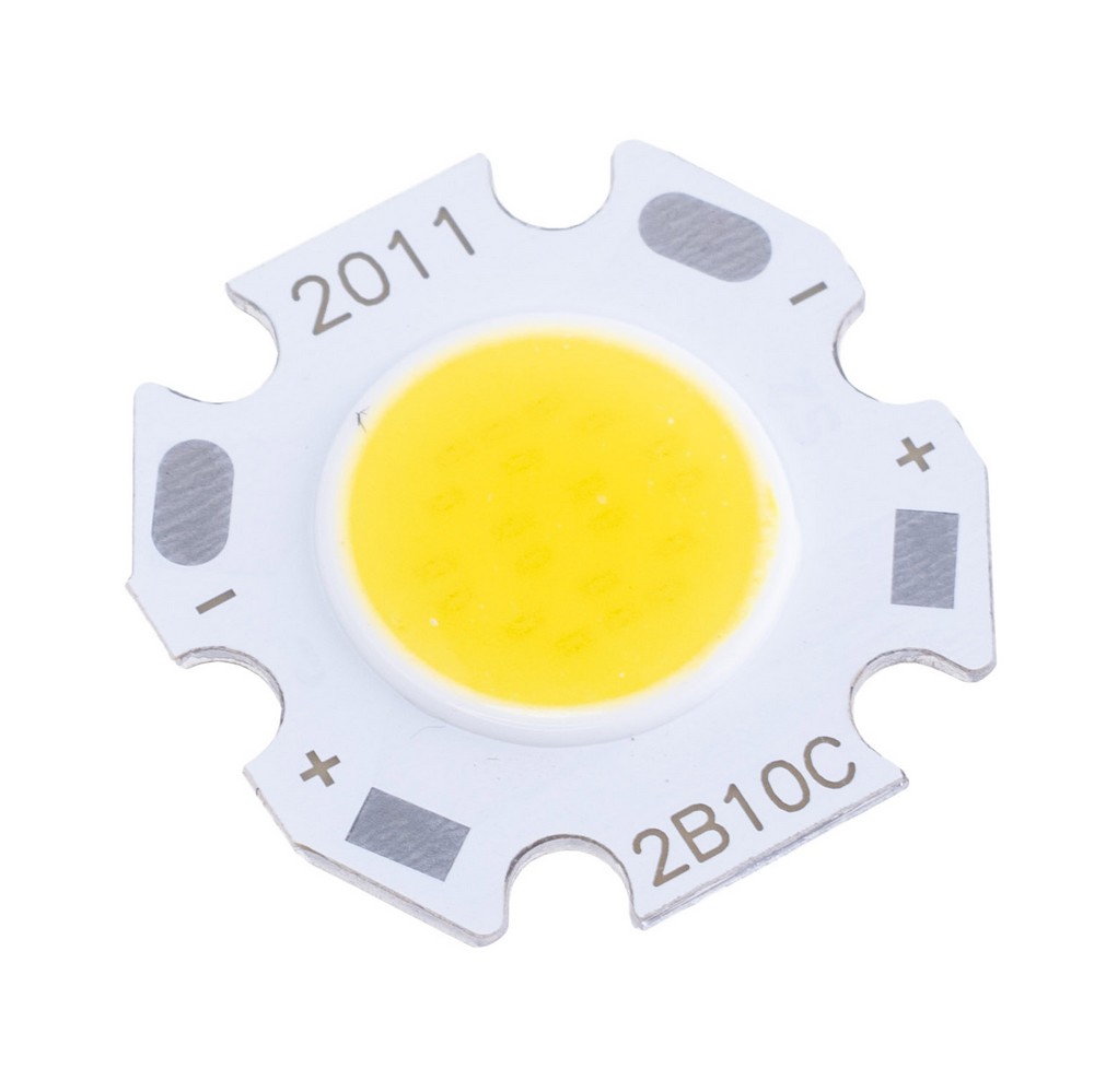 Світлодіод 10W, білий нейтральний 4000K 20x20 mm, COB Світлодіод 10W, білий нейтральний 4000K 20x20 mm, COB
