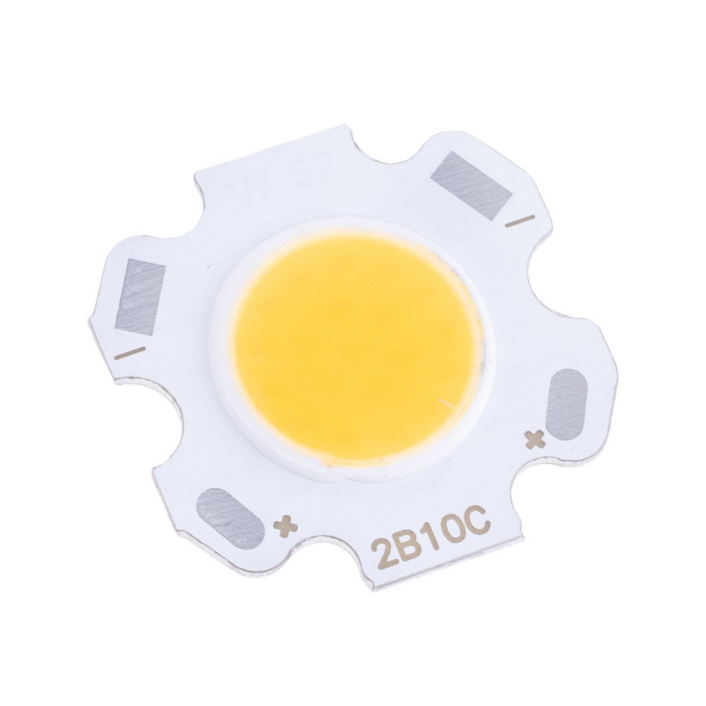 Світлодіод 10W, білий теплий 3000K 20x20 mm, COB