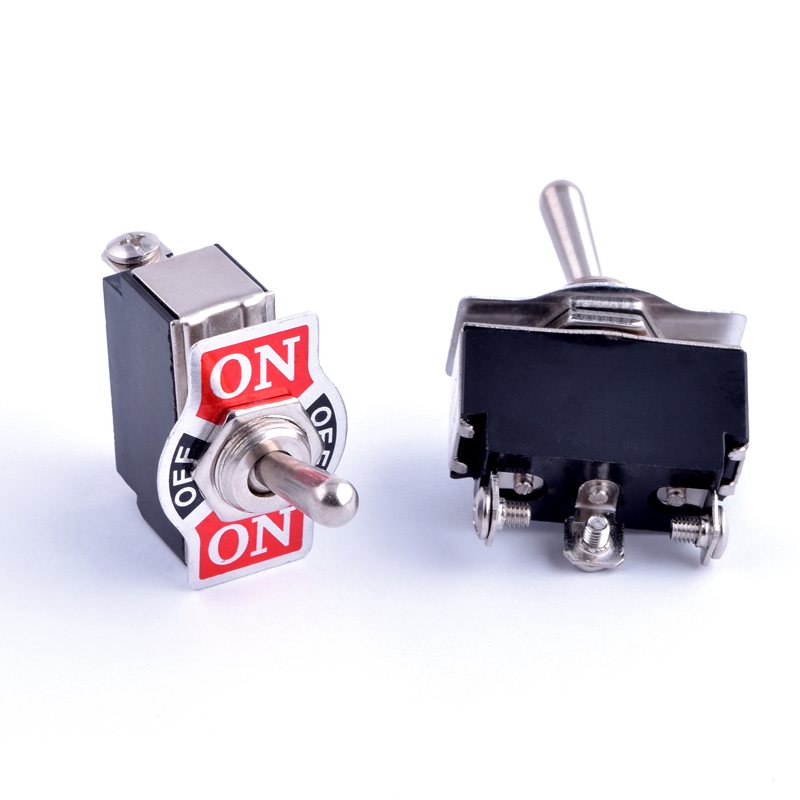KN3(B)-103 ON-OFF-ON SPDT 3P Black base KN3(B)-103 ON-OFF-ON SPDT 3P Black base