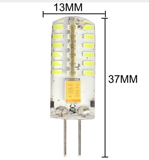 Лампа світлодіодна G4 12V 3W (Epistar Білий холодний)