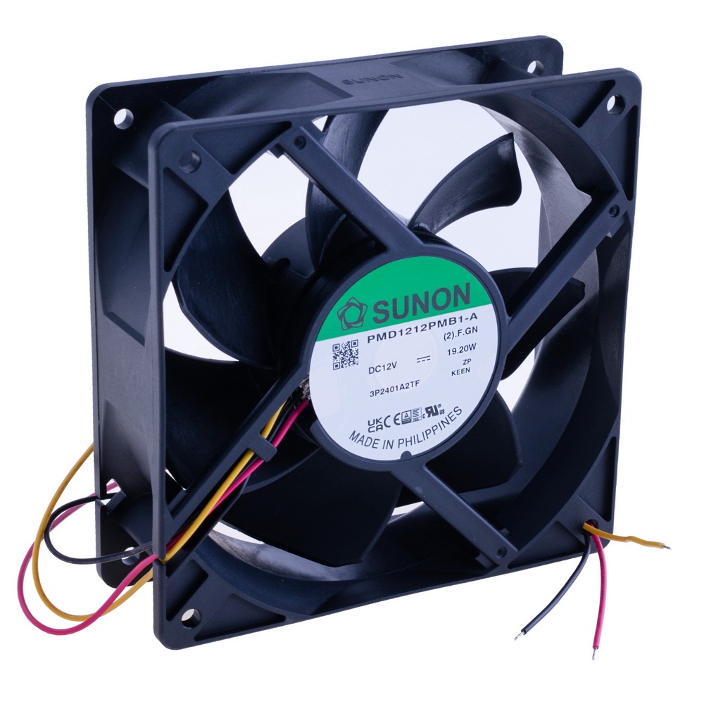 Вентилятор 120x120x38, 12V, (PMD1212PMB1AF)
