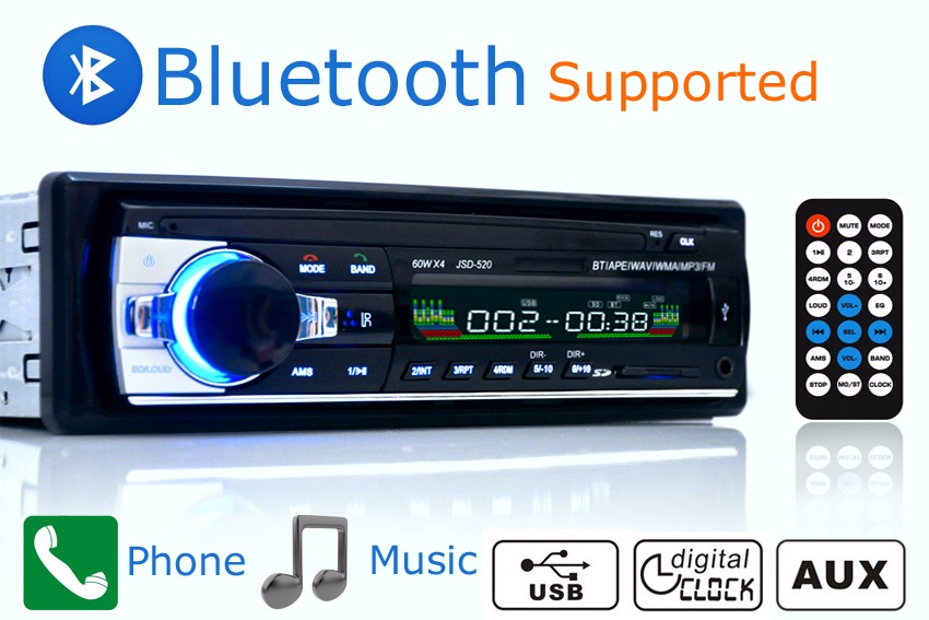 Автомагнітола, з Bluetooth