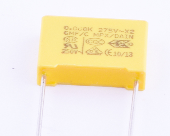 MPX 68nF 275V K(+/-10%), P=15mm; 5x11x18mm (MPX683K/310AC-DAIN) (конденсатор пленочный)