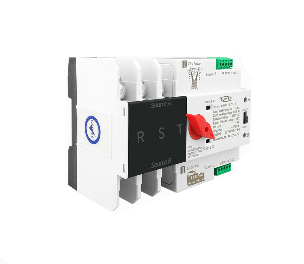 3P Автоматичний перемикач джерела живлення 125A АВР
