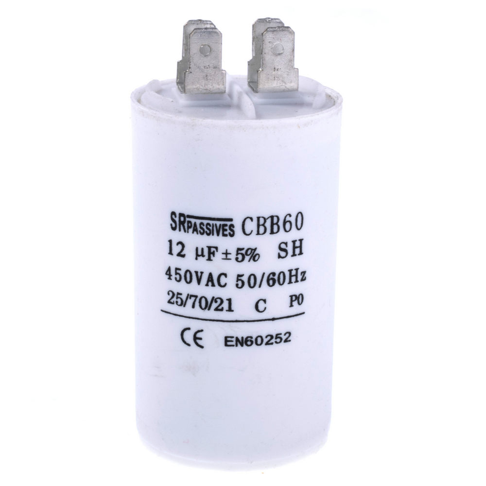 12uF 450V Ø40x70mm -25÷70°C ±5% 3000h (CBB60A-12/450)