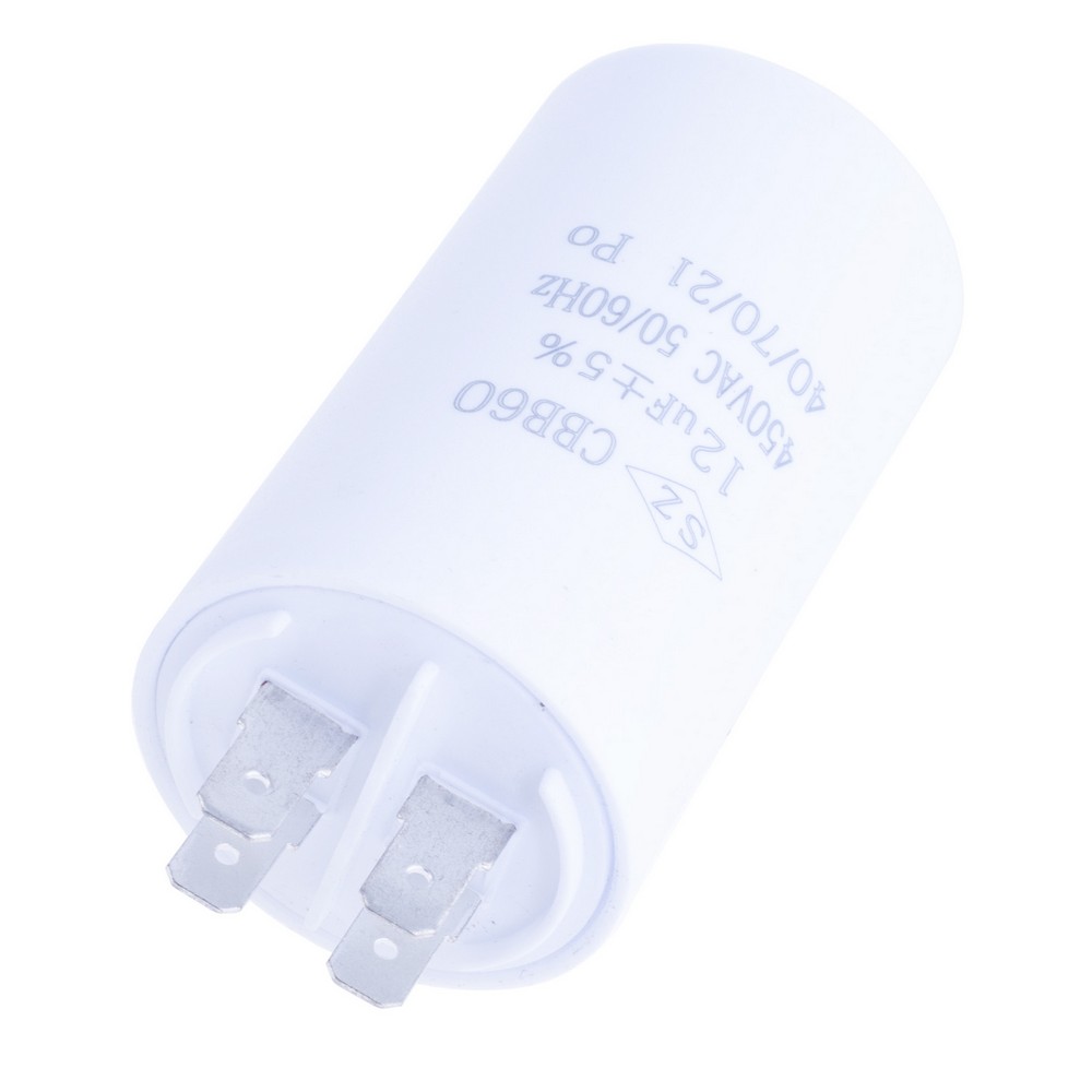 Конденсатор пусковий 12uF 450VAC ±5% 40*70mm SZ