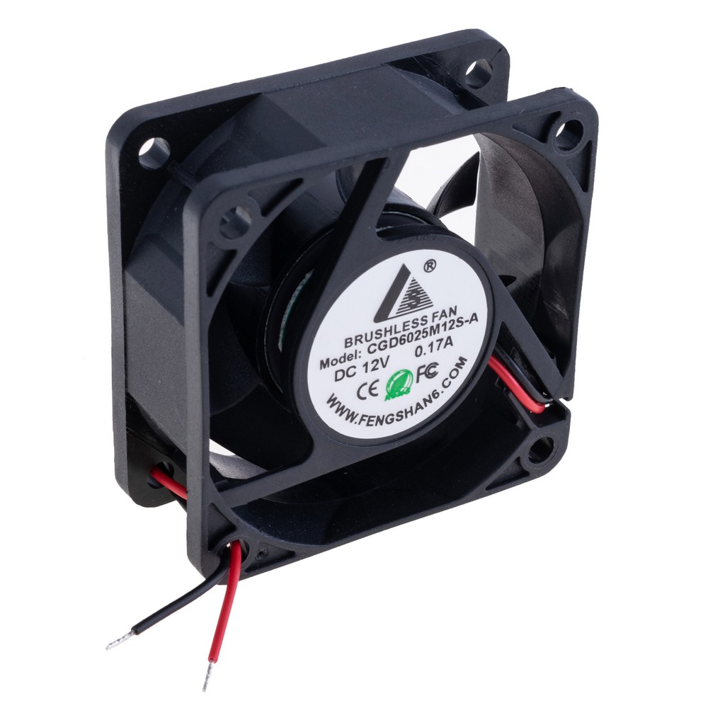 Вентилятор 60x60x25, 12VDC, CGD6025M12S-A CGFAN