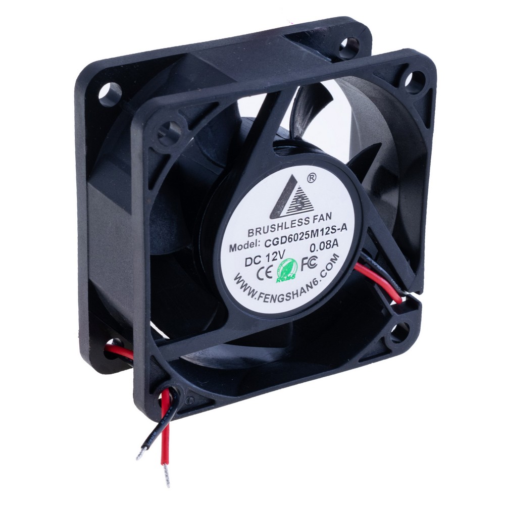 Вентилятор 60x60x25, 12VDC, CGD6025M12S-A CGFAN