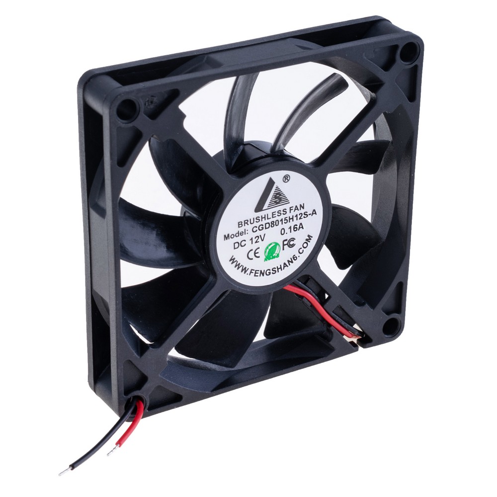 Вентилятор 80x80x15, 12VDC, CGD8015H12S-A CGFAN