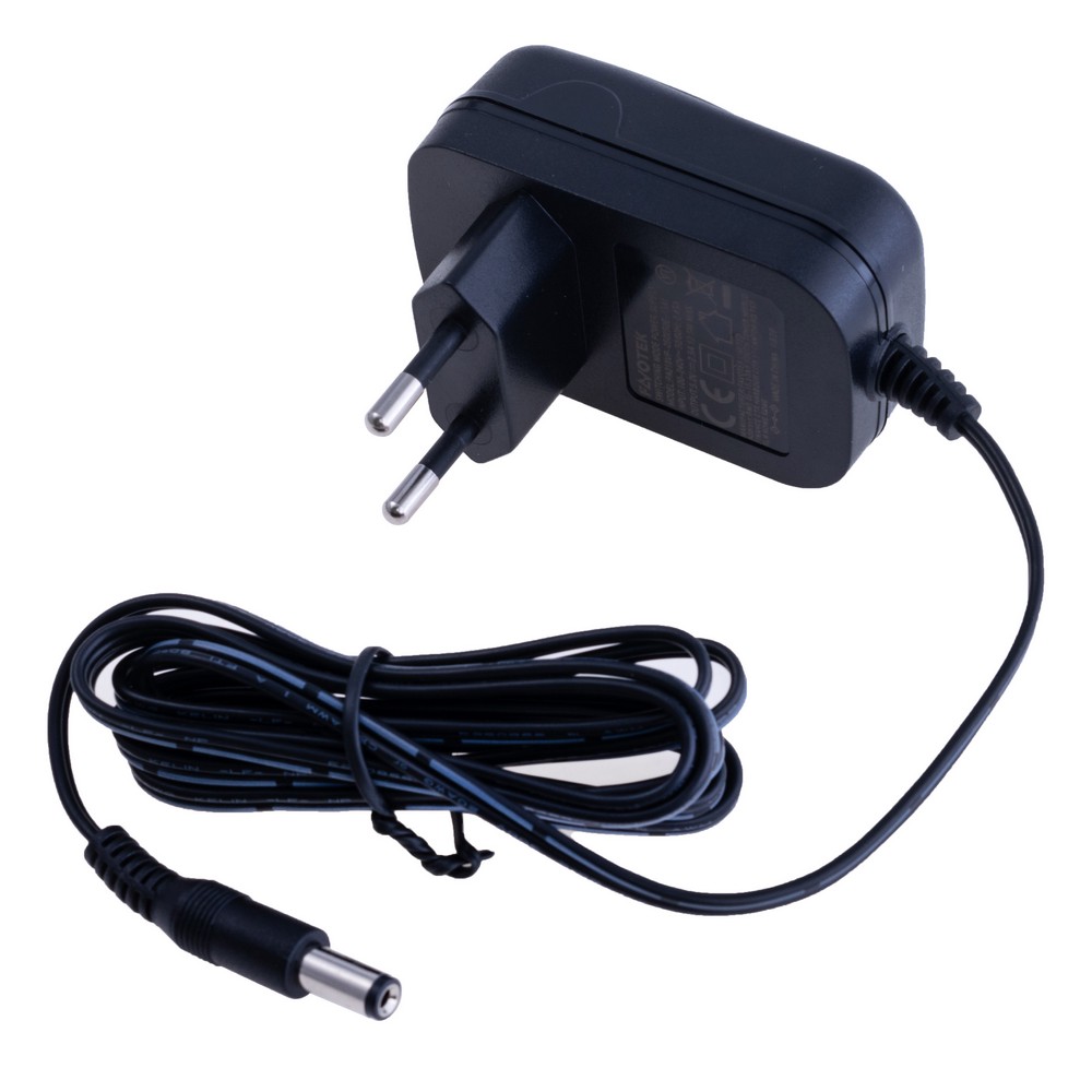 Блок живлення з вилкою 12W 5V, роз'єм:2.1x5.5 mm, PA018VP-050250E-15A1