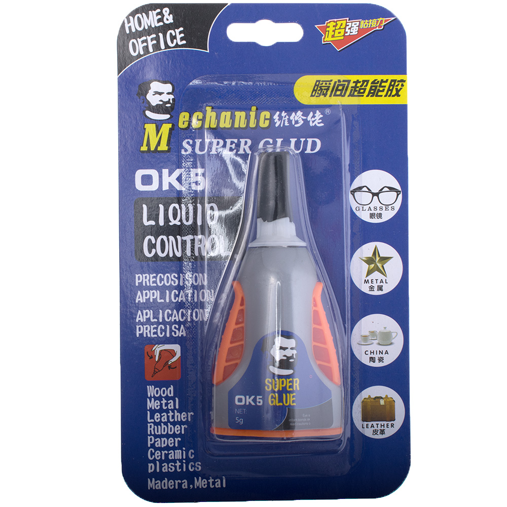 Клей універсальний OK5, 5г (Mechanic) Клей універсальний OK5, 5г (Mechanic)