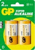 Батарейка D лужна 1,5V 1шт. GP Batteries LR20