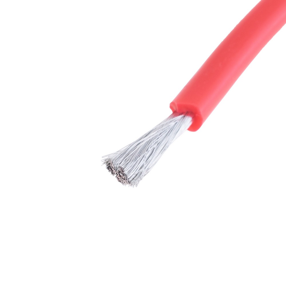 Силіконовий провід 13AWG (2.5mm²-500/0.08TS) червоний